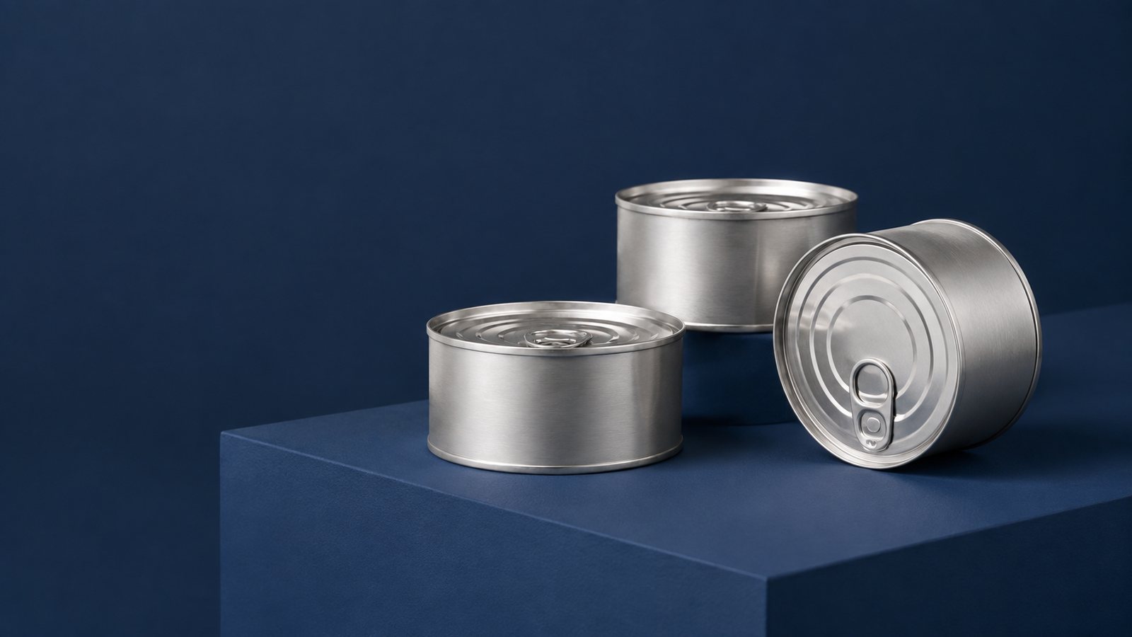 Latas de aluminio y hojalata para conservas